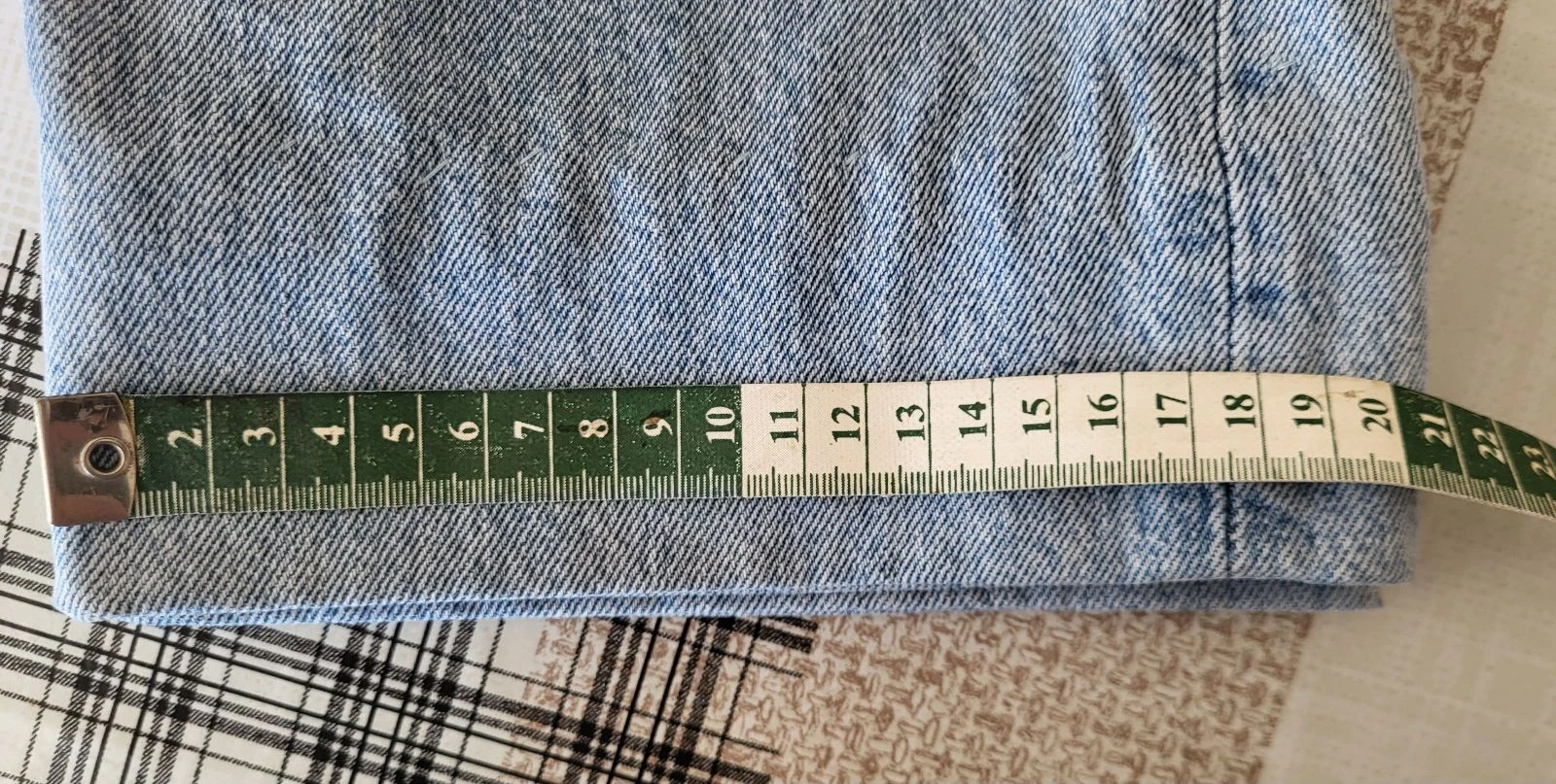 Jeans Levi's 501 TFr40/TUS30 - Azul Claro - Vintage anos 90 - Feito na França - 100% Algodão em OT – photo 19